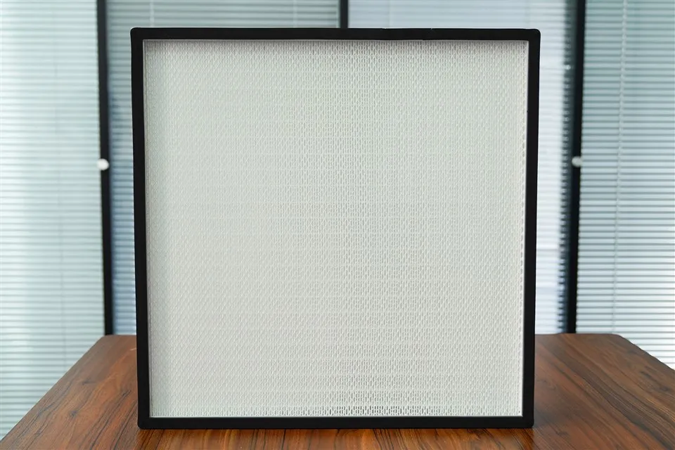 570*570*69mm Direka untuk FFU Kecemerlangan H14 & U15 Penapis untuk Pembersihan Udara Zarah Maksimum