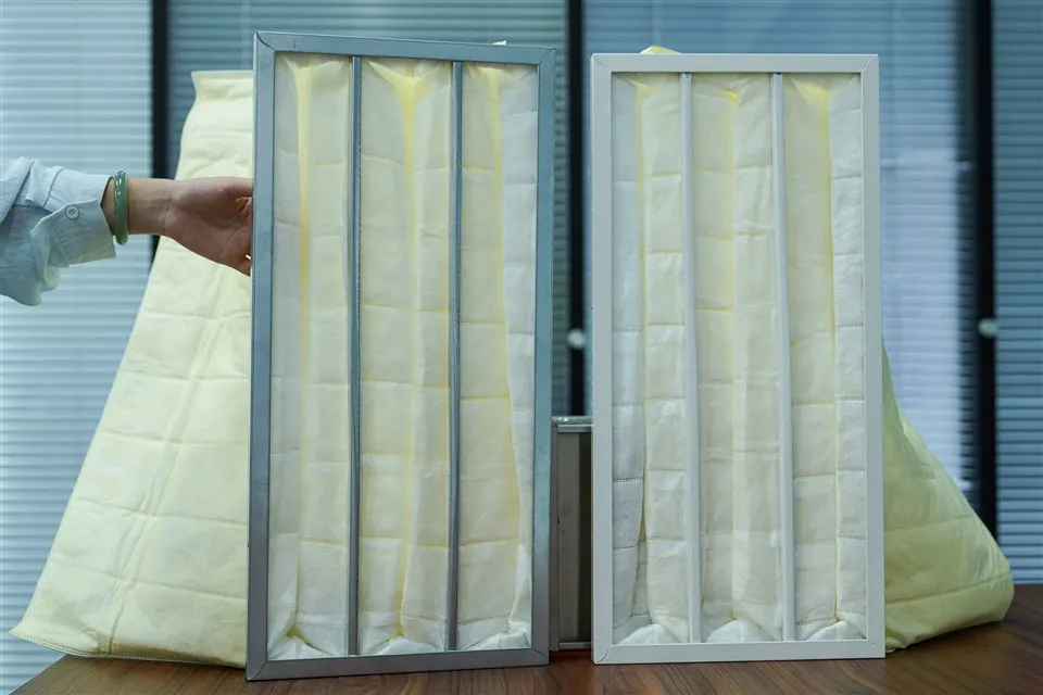 Aluminium Frame F7 F8 F9 Penapis Udara Pocket