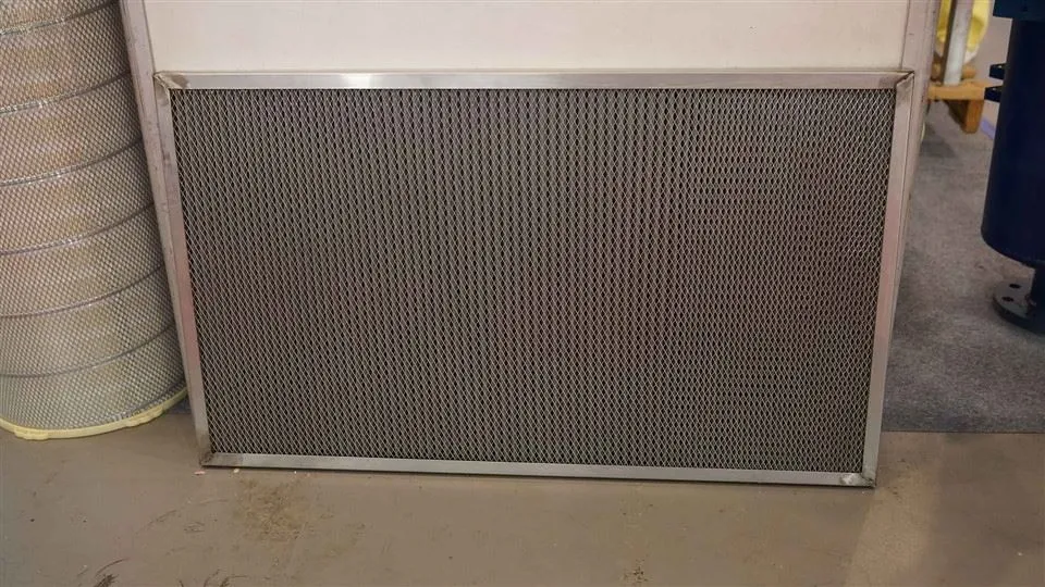 Relau pra penapis keluli tahan karat keluli boleh dibasuh aluminium mesh penapis udara