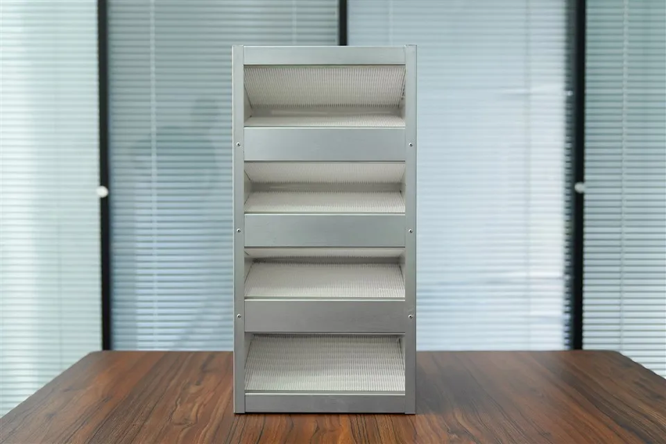 Pengeluar W Jenis Kecekapan Sub-tinggi Penapis Bingkai Tergalvani Gabungan Rangka Keluli Tahan Karat Penapis Udara Kecekapan Tinggi