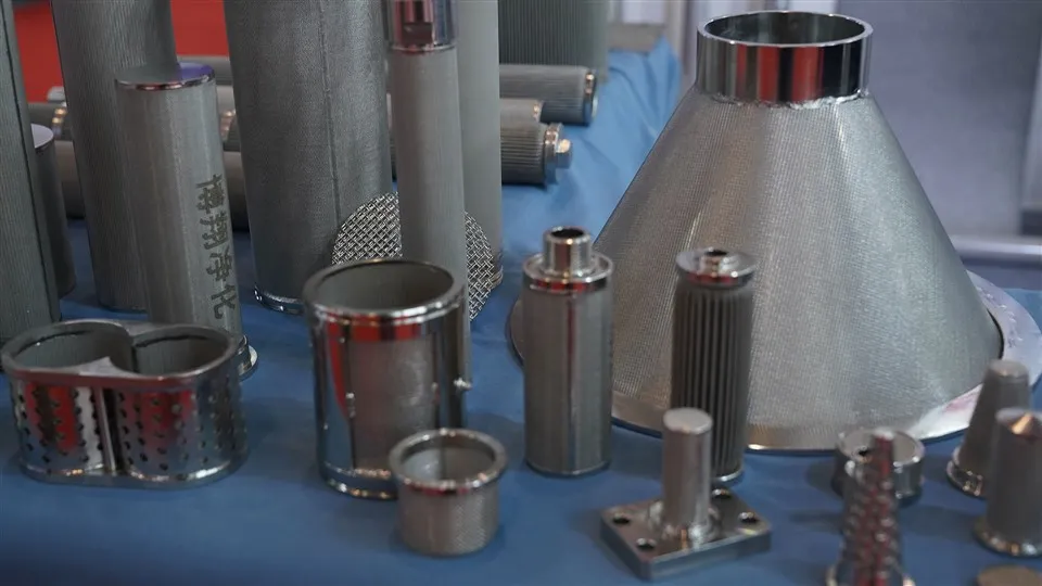 Elemen Penapis Mesh Tersinter