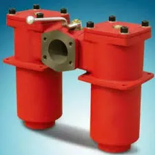 Penapis Talian Paip Tekanan Tinggi Kartrij Dua